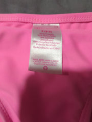 Bikini pink matching top size 7-9 and bottoms Size 3-5