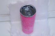 Tumbler Tapered Smooth 20 ounce. "Out of My Way World" with sexy eyes and lips