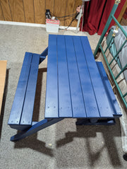 Picnic Table | Children's | Foldable to bench | Bench