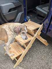 Pet Stairs for cars beds or sofas | customized choice of color | made to order