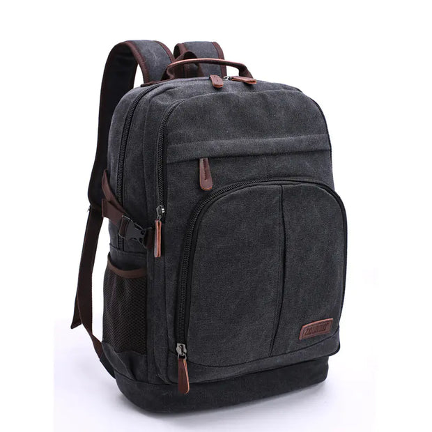 Large Capacity | Canvas Bag | Unisex | Backpack | Laptop bag