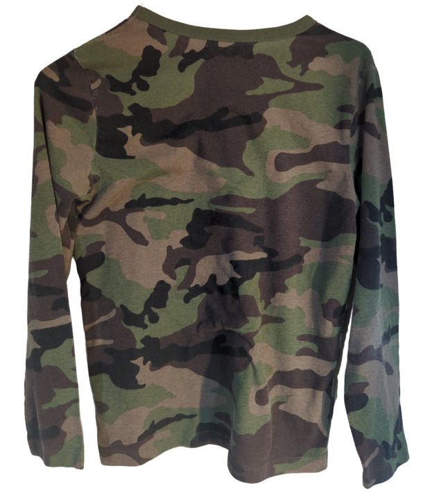 Shit Boy's long sleeve camouflage Large (10/12) by Wonder Nation