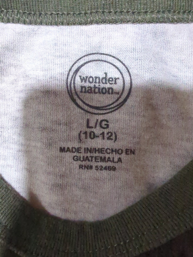 Shit Boy's long sleeve camouflage Large (10/12) by Wonder Nation