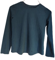 Shirt Wonder Nation size LG (10-12) blue green long sleeve