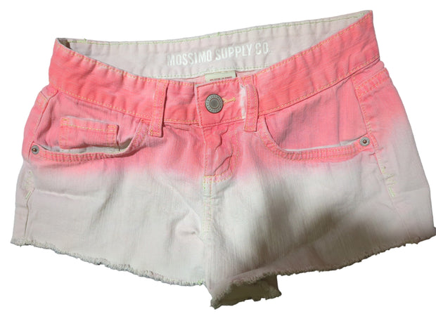 Short Shorts faded pink and white size 3 by Mossimo Supply Co