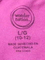 T-shirt children's girls (10-12) Pink Wonder Nation