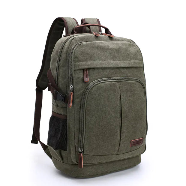 Large Capacity | Canvas Bag | Unisex | Backpack | Laptop bag