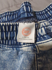 Shorts girls size L (10-12) faded jeans by Wonder Nation